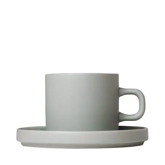 Blomus - Set of 2 Coffee Cups - Mirage Gray - PILAR