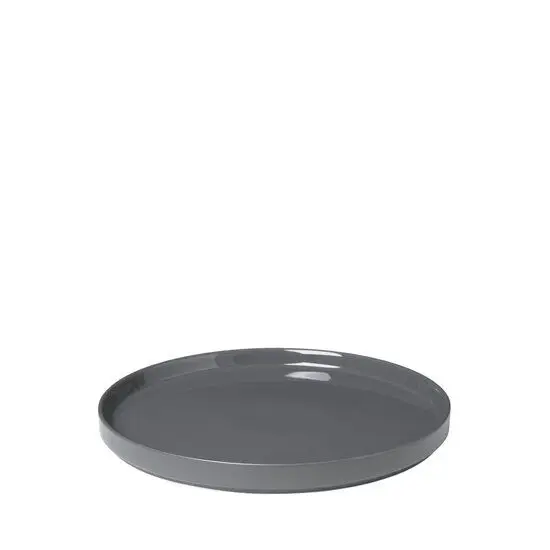 Blomus - Dinner Plate  - Pewter - PILAR