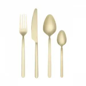 Blomus - Cutlery Set 16 Pieces - STELLA - Champagne