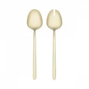 Blomus - Salad Servers - STELLA - Champagne