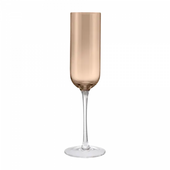 Blomus - Set 4 Champagne Glasses   - FUUMI - Coffee