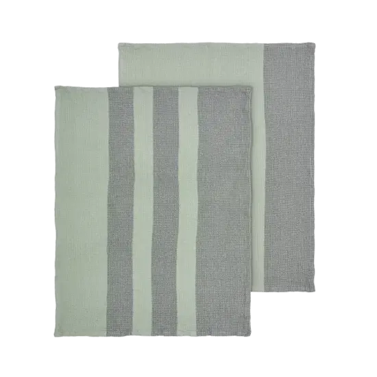 Blomus - Set of 2 Tea Towels  -  GANO - Desert Sage