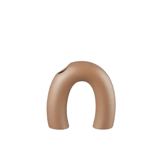 Blomus - Vase -  KAGETSU - Amber Brown - S