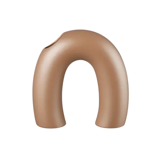 Blomus - Vase -  KAGETSU - Amber Brown - M