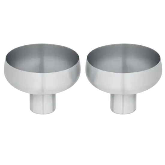 Blomus - Stainless Steel Champagne Coupe Set of 2  -  KOYOI STEEL - Edelstahl matt