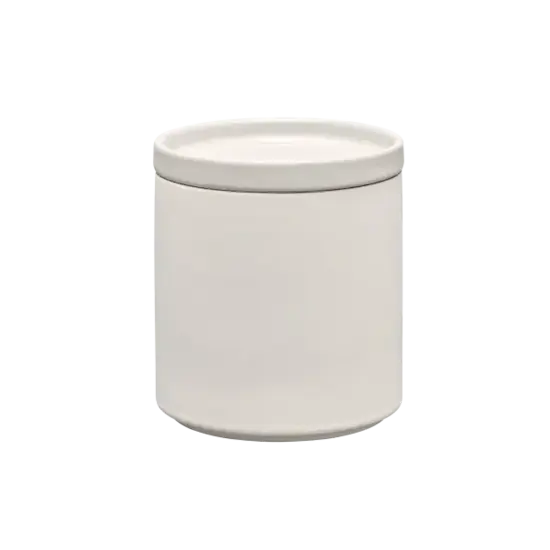 Billede mangler, kommer snart. Produkt: Blomus opbevaringsboks PILAR, Moonbeam, Ø 12 cm.