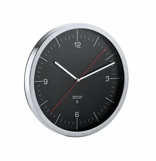 Blomus - Radio Controlled Clock  - Black - CRONO