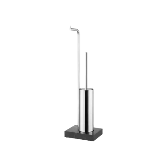 Blomus - Toilet Paper Holder and Brush -MODO-  Stainless Steel polished
