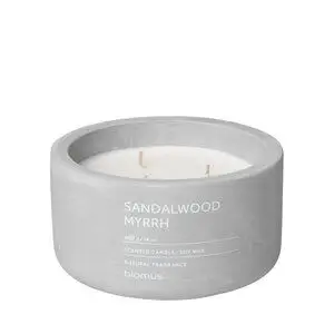 Blomus - Scented Candle  - Sandalwood Myrrh  - FRAGA