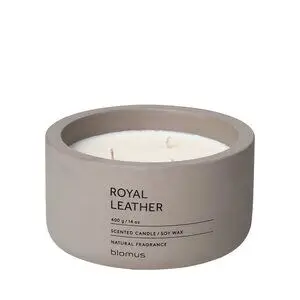 Blomus - Scented Candle  - Royal Leather  - FRAGA