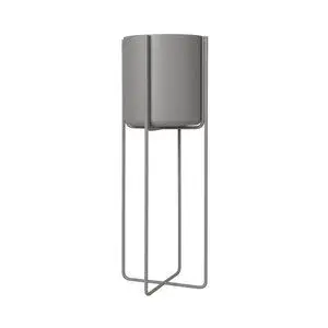 Blomus - Plant Stand  - Steel Gray - KENA