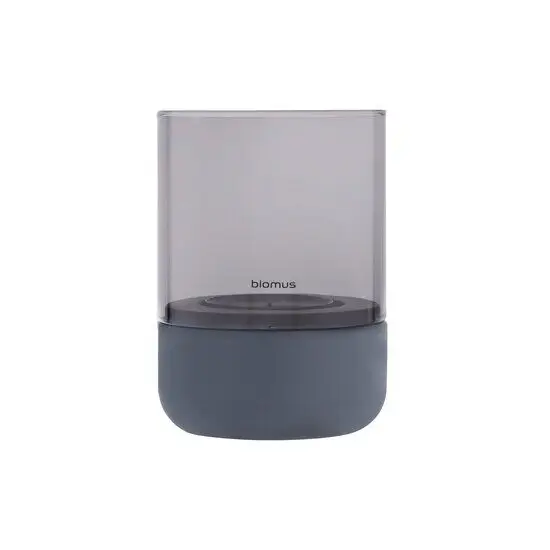 Blomus - Tealight Holder  - Steel Gray, Smoke - CALMA