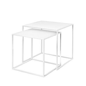 Blomus - Set of 2 Tables  - White - FERA
