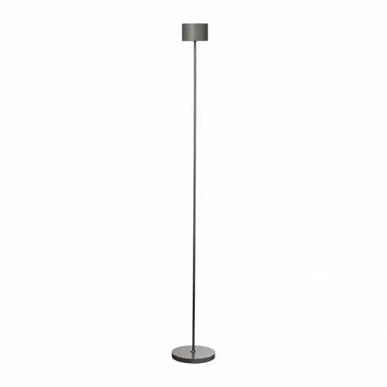 Blomus - Mobile LED Lamp - Burned Metal, metallic finish - FAROL FLOOR