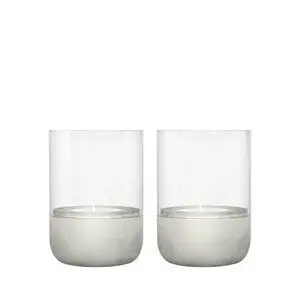 Blomus - Tealight Holder, Set of 2  - Light Gray - CALMA