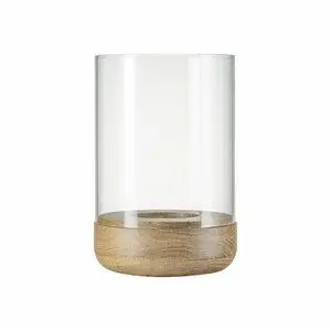 Blomus - Hurricane Lamps L  - Oak - LANTO