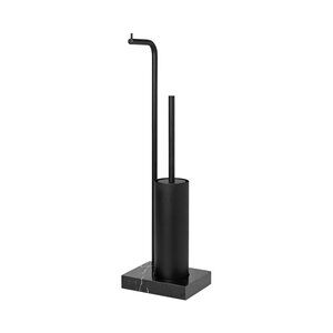 Blomus - Toilet Paper Holder and Brush  - Black - MODO