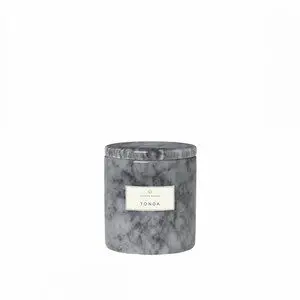 Blomus - Scented Marble Candle  - Sharkskin - FRABLE