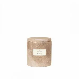 Blomus - Scented Marble Candle  - Indian Tan - FRABLE