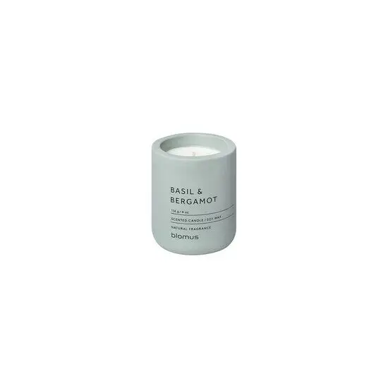 Blomus - Scented Candle - Basil & Bergamot - Pine Gray - FRAGA