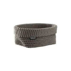 Blomus - Crochet Rope Basket  - L - Bark - TELA