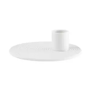 Blomus - Candle Holder - White  - NONA