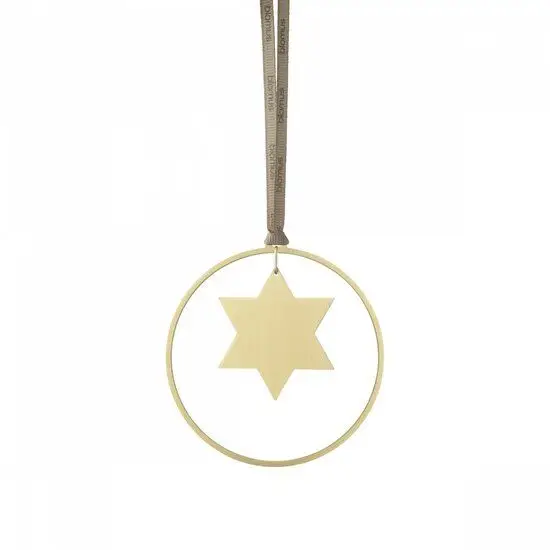 Blomus - Set of 4 Christmas Ornaments, Stars - KITAI - Stars