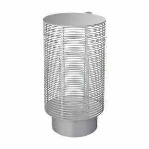 Blomus - Outdoor Lantern L  - Silver - OLEA