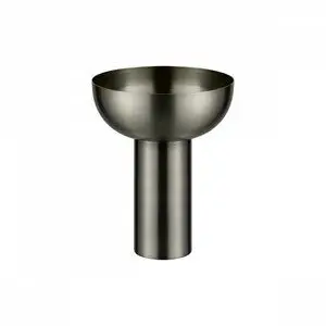 Blomus - Vase - MIYABI - Burned Metal, metallic finish