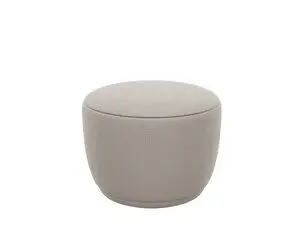 Blomus - Pouf - KUON* fabric: Socia *colour: Desert* H 45 cm, Ø 48 cm