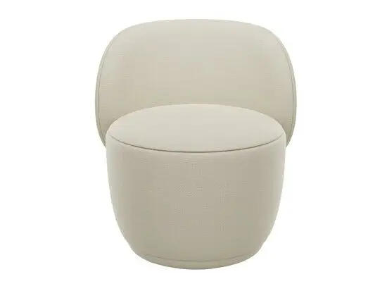 Blomus - Armchair - KUON* fabric: Boucla *colour: Beige* H 71 cm, B 65 cm, T 63 cm