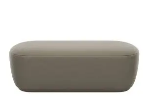 Blomus - Bench - KUON* fabric: Boucla *colour: Shitake* H 45 cm, B 120 cm, T 40 cm