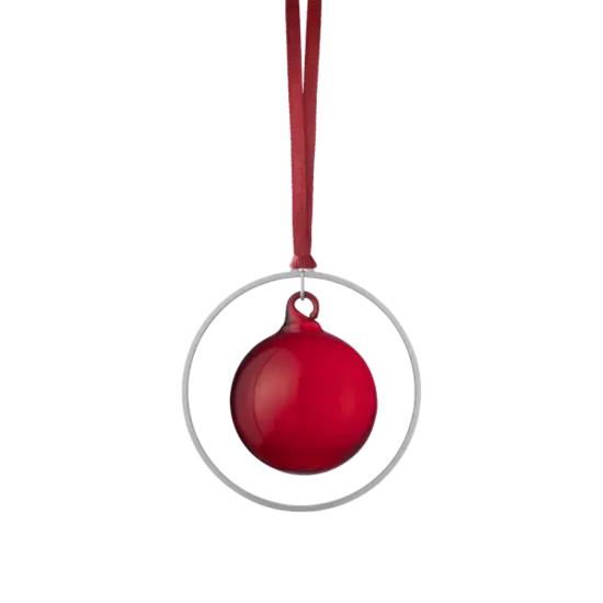 Blomus - Set of 4 Christmas decorations -KITAI-  Silver Port