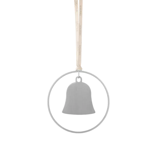 Blomus - Set of 4 Christmas decorations -KITAI-  Silver Bells
