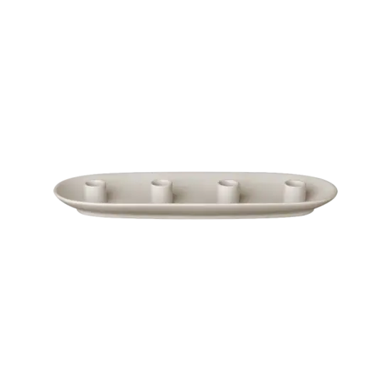 Blomus - Candle Holder -VELA-  Moonbeam Shape oval