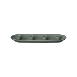 Blomus - Candle Holder -VELA-  Agave Green Shape oval