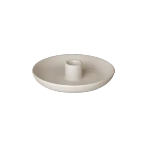 Blomus - Candle Holder -VELA-  Moonbeam  -  M Shape round