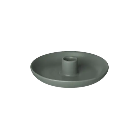 Blomus - Candle Holder -VELA-  Agave Green  -  M Shape round