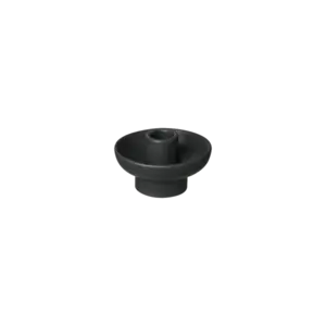 Blomus - Candle Holder -VELA-  Black  -  S Shape round