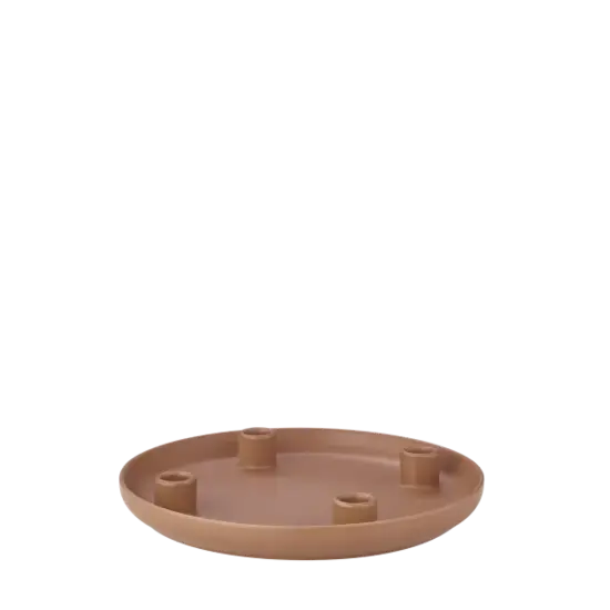 Blomus - Candle Holder -  VELA - Amber Brown