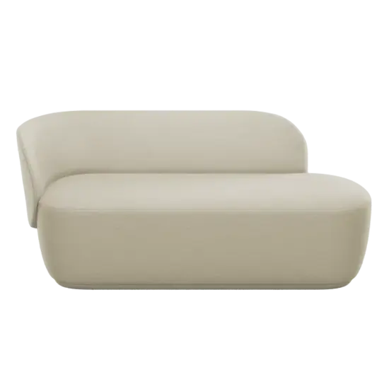 Blomus - Ottoman, fabric Boucla -  KUON - Beige