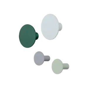 Blomus - Set of 4 Wall Hooks  - PONTO - Rain Forest