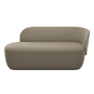 Blomus - Ottoman, fabric Boucla -  KUON - Shitake