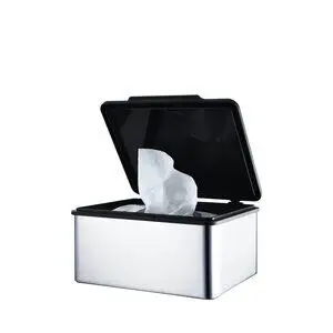 Blomus - Wet Wipes Storage Box  - polished  - MENOTO