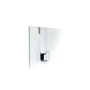 Blomus - Glass Shower Overdoor Hook  - polished  - NEXIO