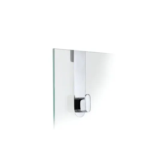 Blomus - Glass Shower Overdoor Hook  - polished  - NEXIO