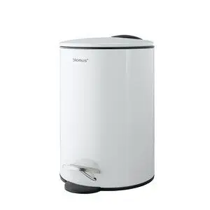 Blomus - Pedal Bin  - White - TUBO