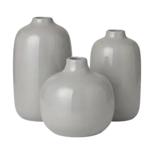 Blomus - Set of 3 Vases - CEOLA - Mourning Dove