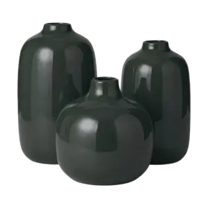 Blomus - Set of 3 Vases - CEOLA - Peat