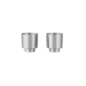 Blomus - Set of 2 Espresso Cups - MAKOTO STEEL - Stainless Steel